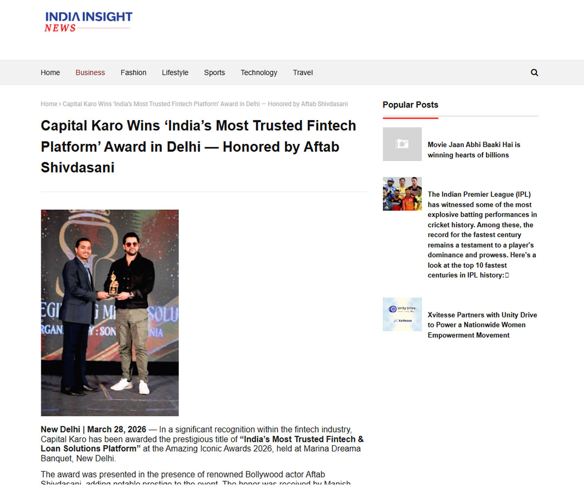 India Insight News Coverage